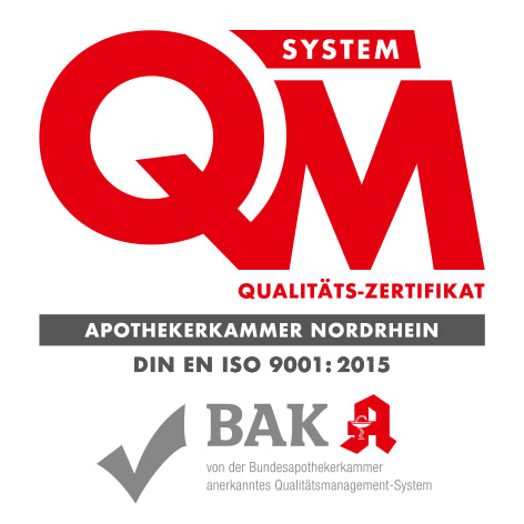 QMS-zertifizierte Apotheke